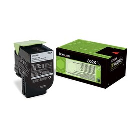 Lexmark 802K Toner Preto Original
