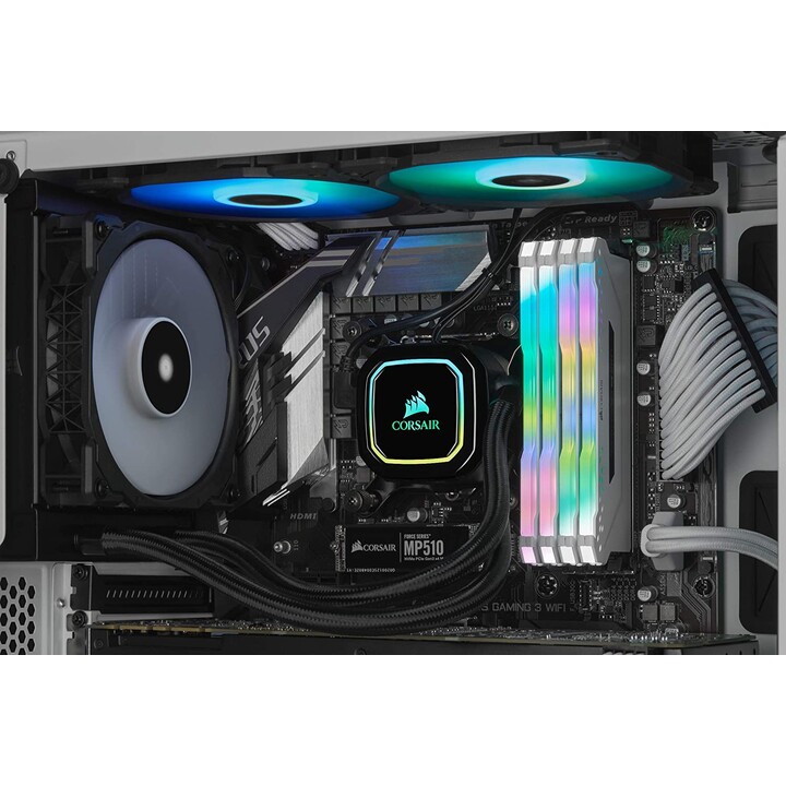 Ventilador Caja Corsair Rx Rgb Series Icue Link Rx140 Rgb Blanco Single Pack Co-9051023-ww