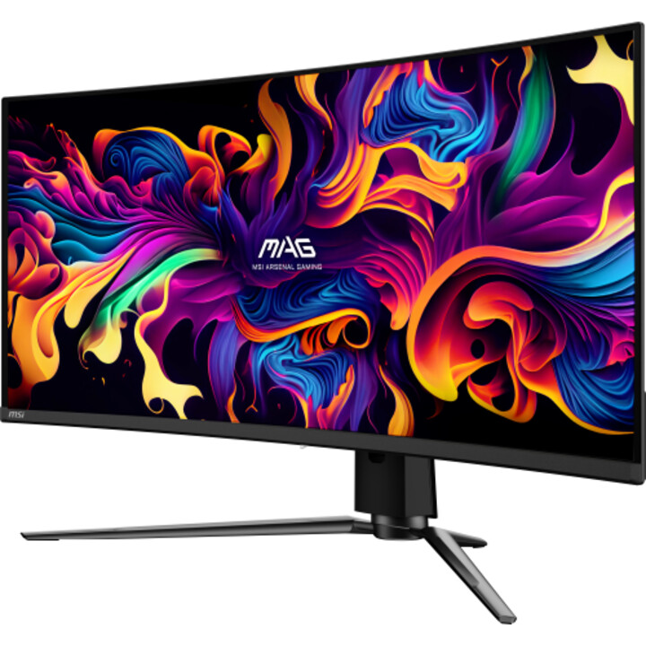 Tela Msi Mag 341cqp Qd-oled para pc 86,4 cm (34") 3440 x 1440 pixels Ultrawide Quad Hd Qdoled preto