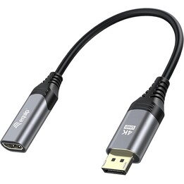 EQUIP Adaptador DisplayPort 1.2 a HDMI 4K/60Hz 0,15 m