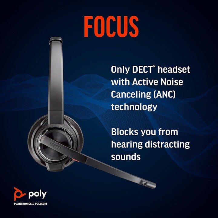 Poly Savi 8220 Black