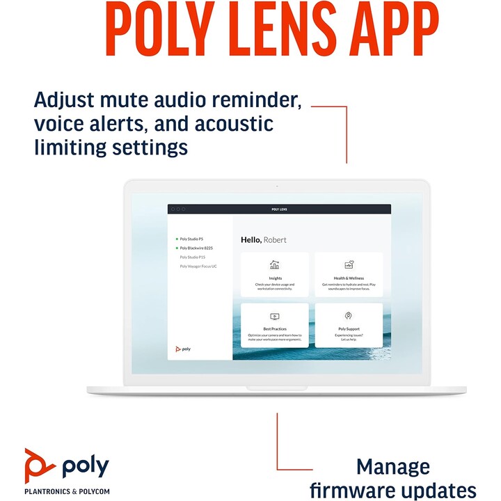 Poly Savi 8220 Schwarz