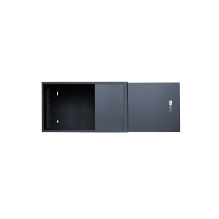 Wp Wandmontage-Rack 19" RWS Serie 6U BxTxH: 560x400x400 mm, Schwarz RAL 9005