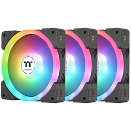 Confezione tripla Thermaltake Swafan EX12 ARGB 120mm Nero
