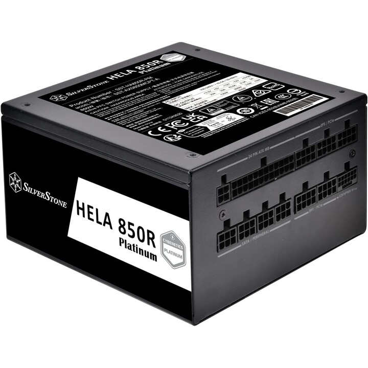 SilverStone SST-HA850R-PM - Cybenetics Platinum, modular, ATX 3.0 - 850 Watt