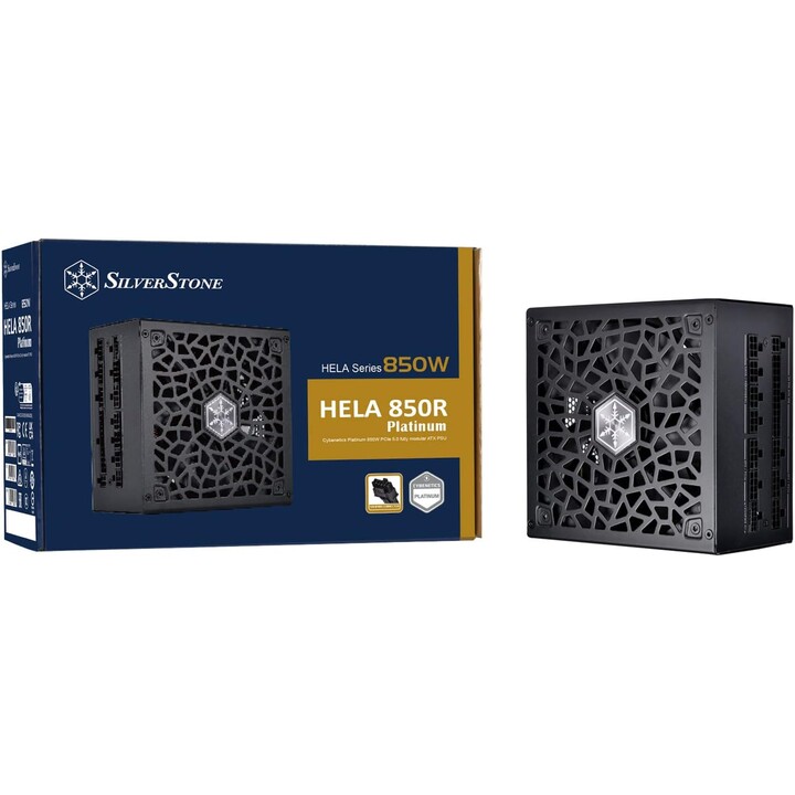 SilverStone SST-HA850R-PM - Cybenetics Platinum, modular, ATX 3.0 - 850 Watt