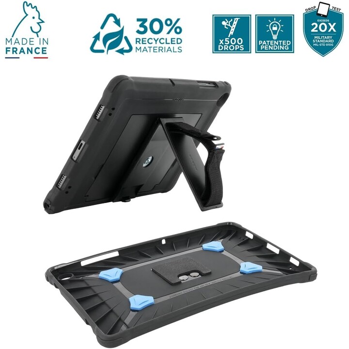 Capa+alça de mão 360° galaxy tab a9+