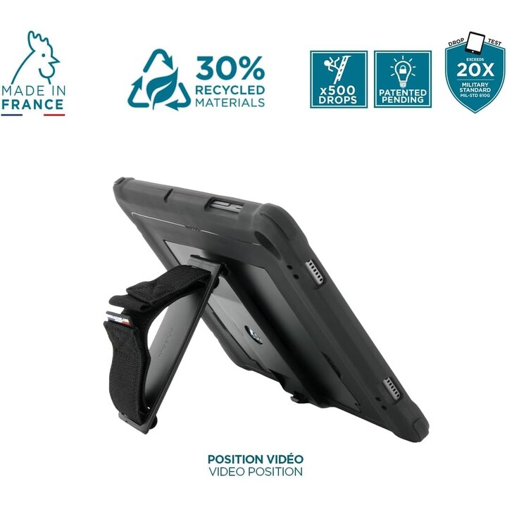 Etui + dragonne 360° galaxy tab a9+
