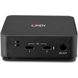 Commutateur KVM HDMI 4K60 double type-C à 2 ports Lindy