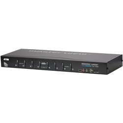 Aten Switch Kvm Dvi/áudio USB 8 portas