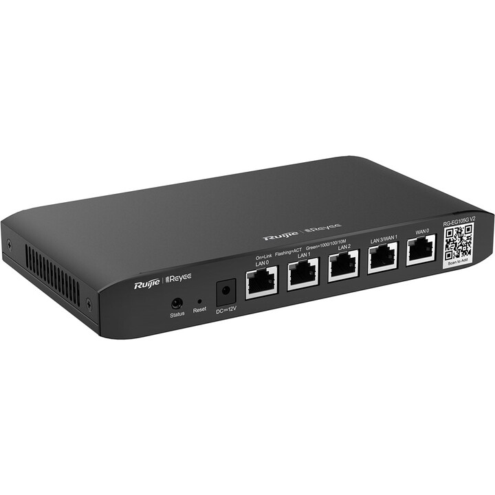 Roteador Ruijie Networks RG-EG105G-V2 Gigabit Ethernet Preto