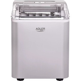 Adler | Máquina de fazer gelo | 8086 DC | Potência 100W | Prata