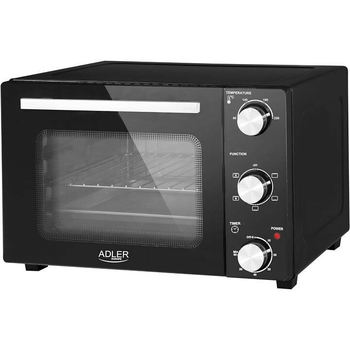 Adler Electric Oven | AD 6024 | 22L | 1300W | Black