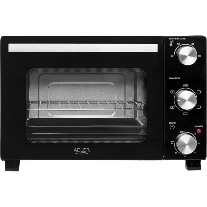 Forno Elétrico Adler | 6024 DC | 22L | 1300W | Preto