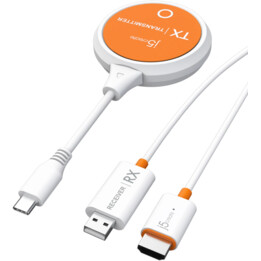 J5create ScreenCast USB-C Wireless Display Display HDMI Extender ; couleur bilaly JVAW62-N