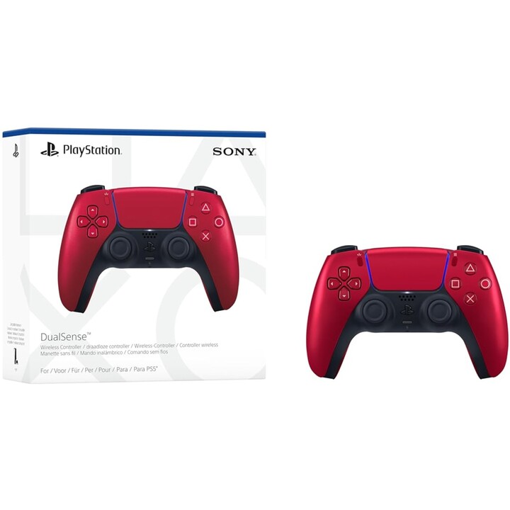 Sony DualSense Vermelho Bluetooth/USB Analógico/Digital Gamepad PlayStation 5