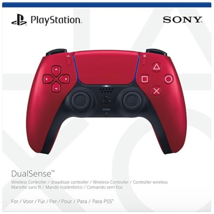 Sony DualSense Vermelho Bluetooth/USB Analógico/Digital Gamepad PlayStation 5