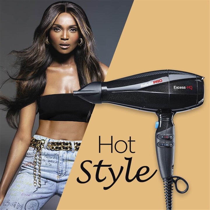 Secador BaBylissPRO Excess-HQ 2600 W Preto