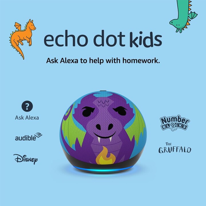 Amazon Echo Dot Kids 5.Gen Lila