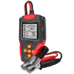Qoltec 52484 LCD-Digital-Batterietester | 12V | 24V | 3Ah-200Ah