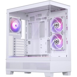 Phanteks XT View gehärtetes Glasfenster D-RGB Weiß