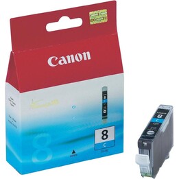 Cartouche cyan d’origine Canon CLI-8