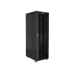 Lanberg Free Standing 19" Armoire à crémaillère 42U 800x1000 BLACK