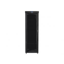 LANBERG armario rack de 19" 47U 800x1000 puerta de cristal negro
