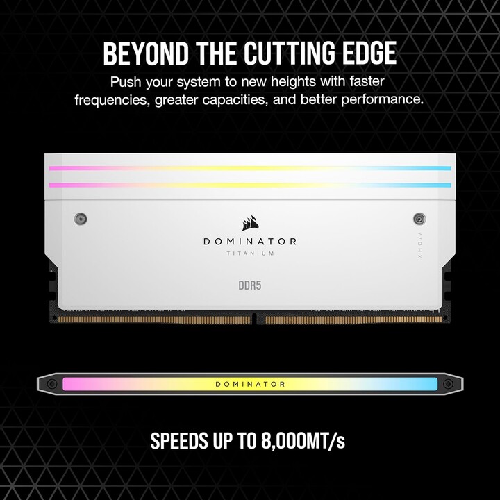 Corsair Dominator Titanium Rgb 32Go 2X
