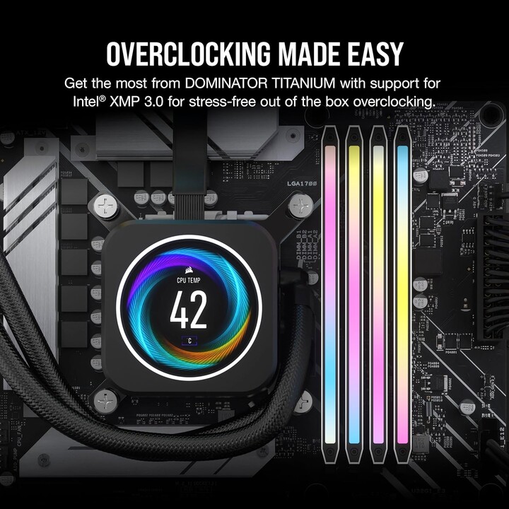 Corsair Dominator Titanium Rgb 32Gb 2X