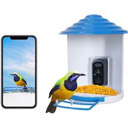 Escam PT389 2MP 1080p Wifi Nachtsicht Vogelerkennung Weiß – Überwachungskamera