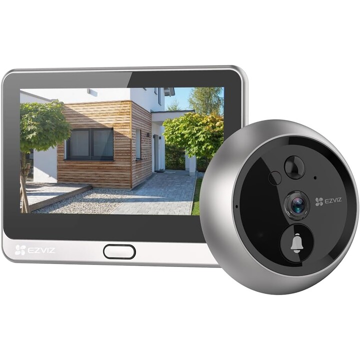 CAMPANELLO WIFI WIRELESS CON MIRINO EZVIZ DP2 CS-DP2-A0-6E2WPFBS