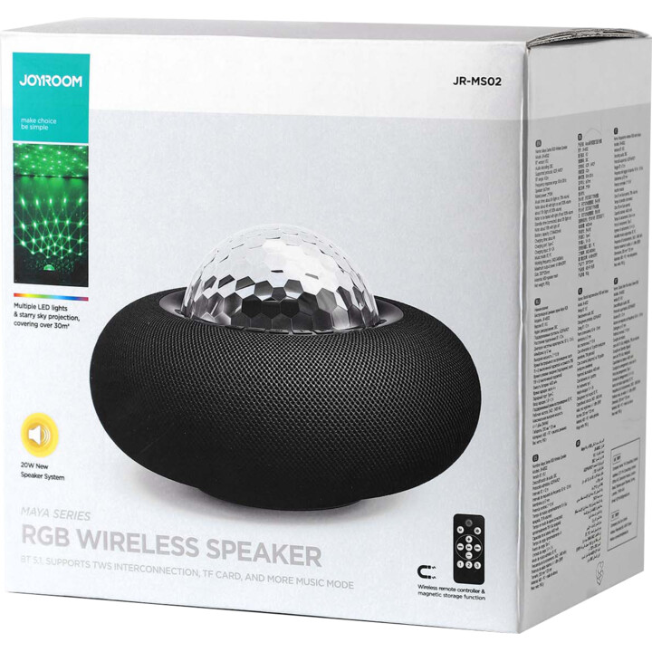 Joyroom JR-MS02 Maya Series 20W RGB - Haut-parleur Bluetooth