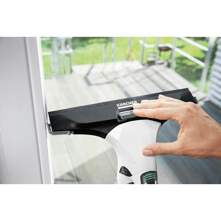 Karcher WV 5 Plus N, Window and Shower Mirror Cleaner 100ml with Streak-Free Suction Technology for Home Care, White
