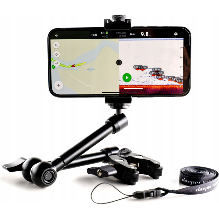Deeper Supporto per smartphone per kayak e barca