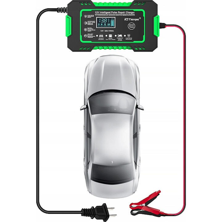 Freedconn Cargador De Batería Rj Tianye Rj-C 120501A 12V 6A