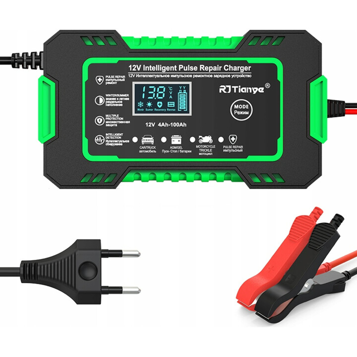Freedconn Cargador De Batería Rj Tianye Rj-C 120501A 12V 6A
