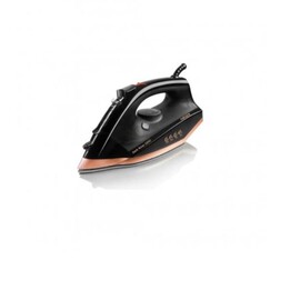 HAEGER Dark River SI-220.015A Dampfbügeleisen 2200 W Edelstahl schwarz