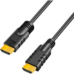Cabo HDMI Logilink CHA0025, ativo, M/M, 25m, preto