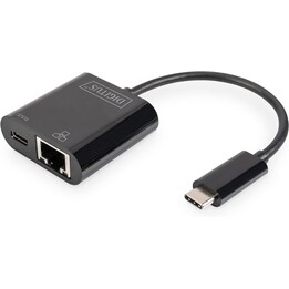 Adattatore Gigabit Ethernet USB-Tipo-C Digitus DN-3027