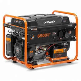 Daewoo GDA 7500E motor-generator 6500 W 30 L Gasoline Orange, Black