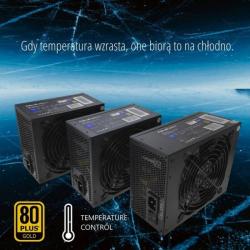 Qoltec 50147 Fuente de alimentación ATX 1600W | 80 Plus Gold | Minero de Bitcoin