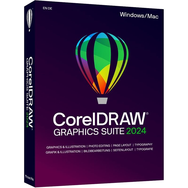 Minibox della suite grafica CorelDRAW 2024 (CDGS2024MLMBEU)