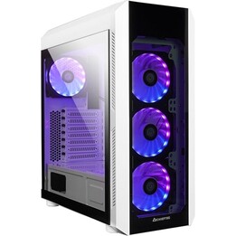 Custodia per computer Chieftec GL-03W-OP Midi Tower Bianco