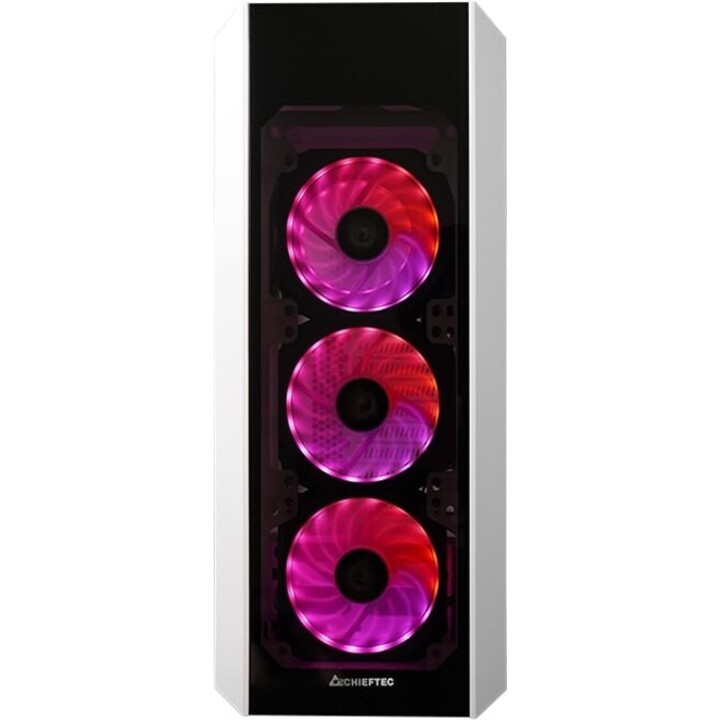 Chieftec GL-03W-OP computer case Midi Tower White