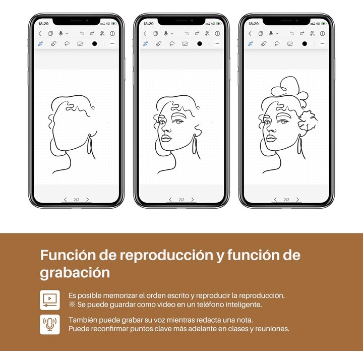 Huion Note X10 Tablet Gráficos 