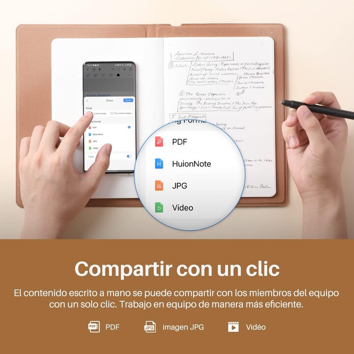 Huion Note X10 Tablet Gráficos 