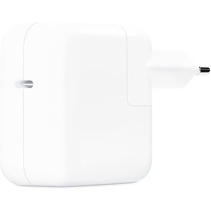 Chargeur USB-C Apple 30w USB-C blanc