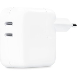 Apple Cargador usb-c 35w 2xusb-c Blanco
