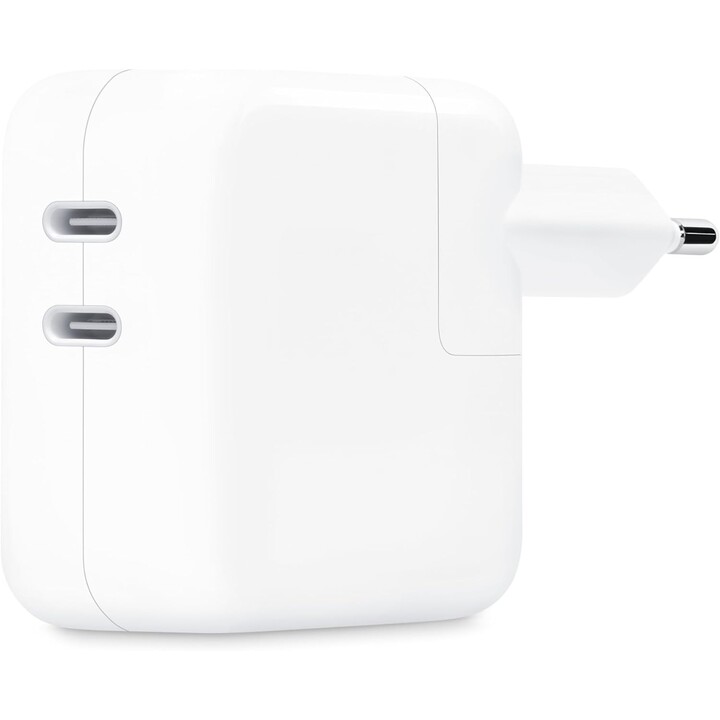 Apple Cargador usb-c 35w 2xusb-c Blanco